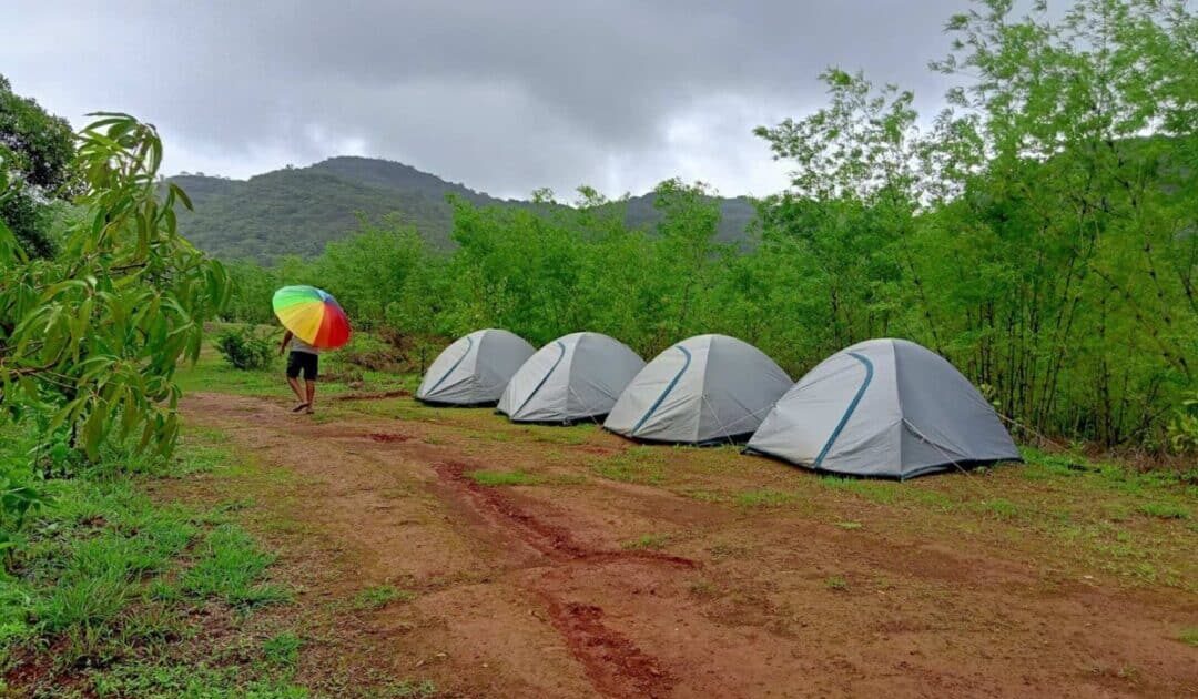 camping near pune tents