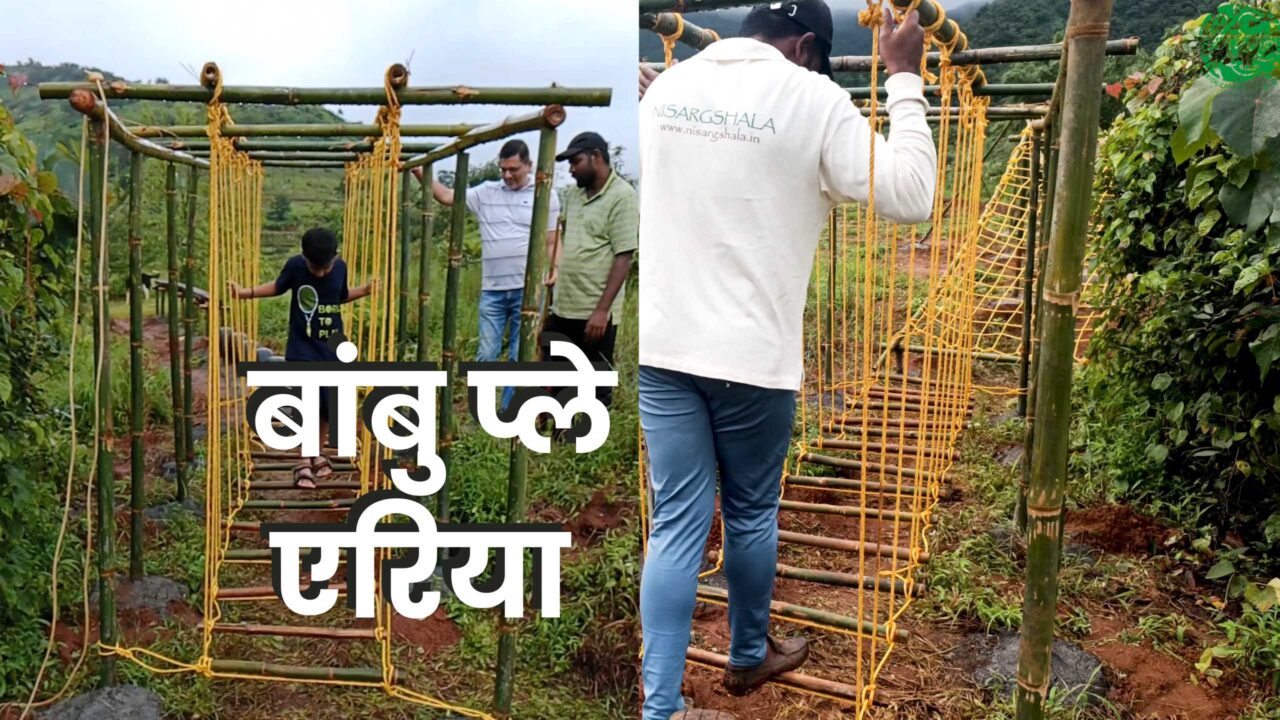Bamboo Play area for Kids