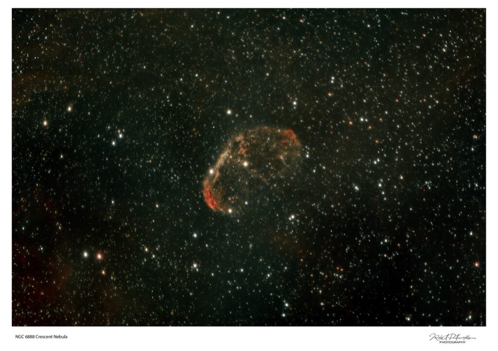 Born from the breath of a dying star On 15th November 2025, under the pristine dark skies of Nisargshala Stargazing Camp Astrophotographer Rohit Patwardhan captured this mesmerizing view of the Crescent Nebula A cosmic story written in light, unfolding thousands of years away The universe never stops inspiring wonder