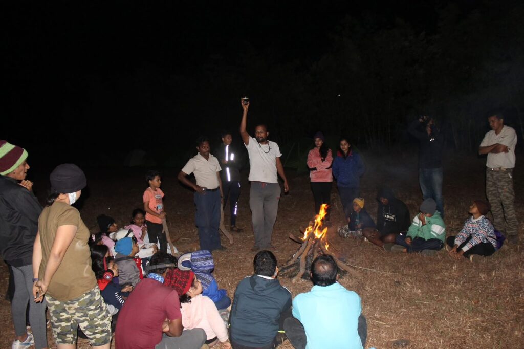Hemant vavale Nisargshala camping near Pune