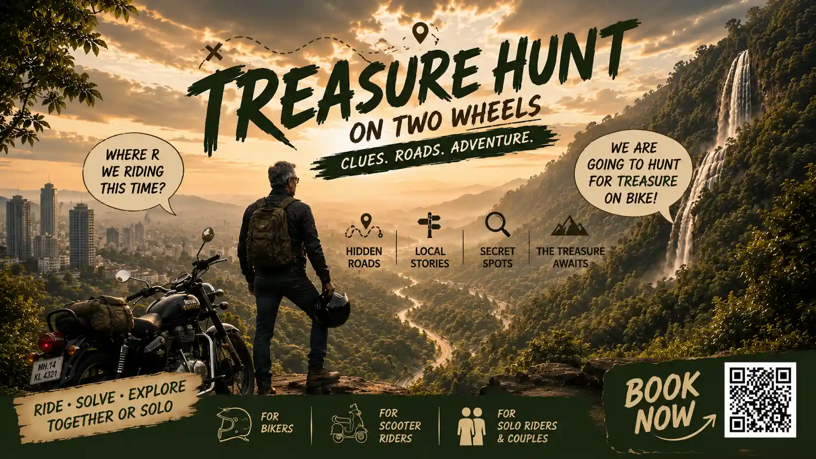 Treasure Hunt on Two Wheels
