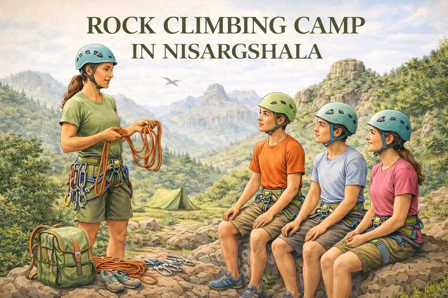 Rock Climbing Course near Pune