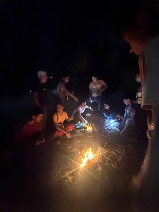 Campfire evenings at Huppya