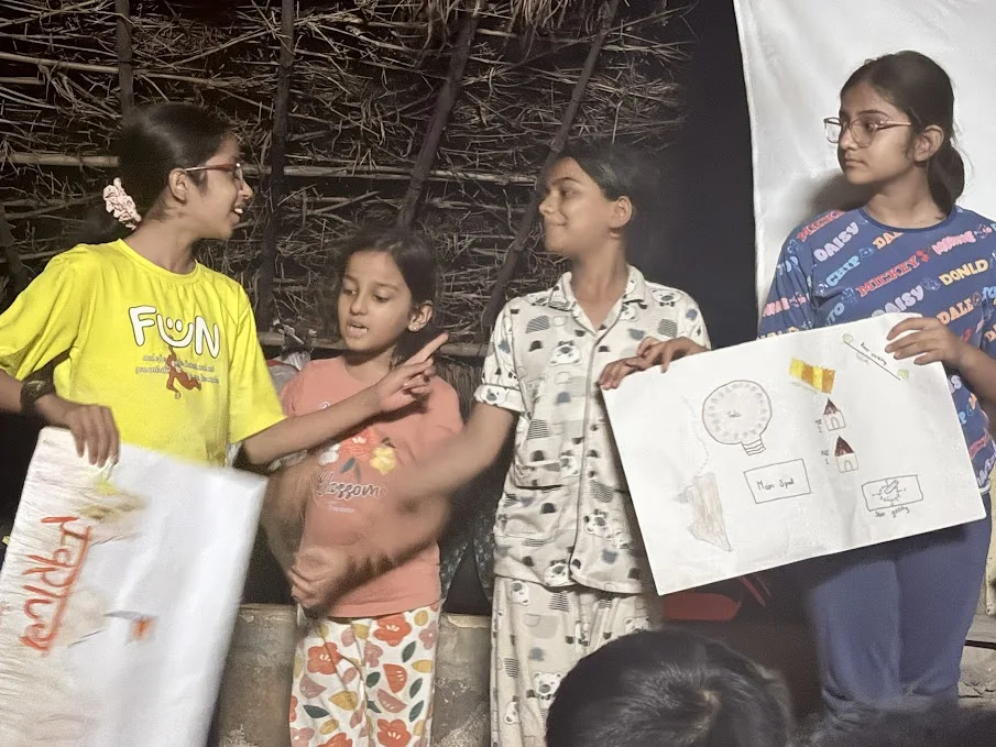 Children teamwork activities