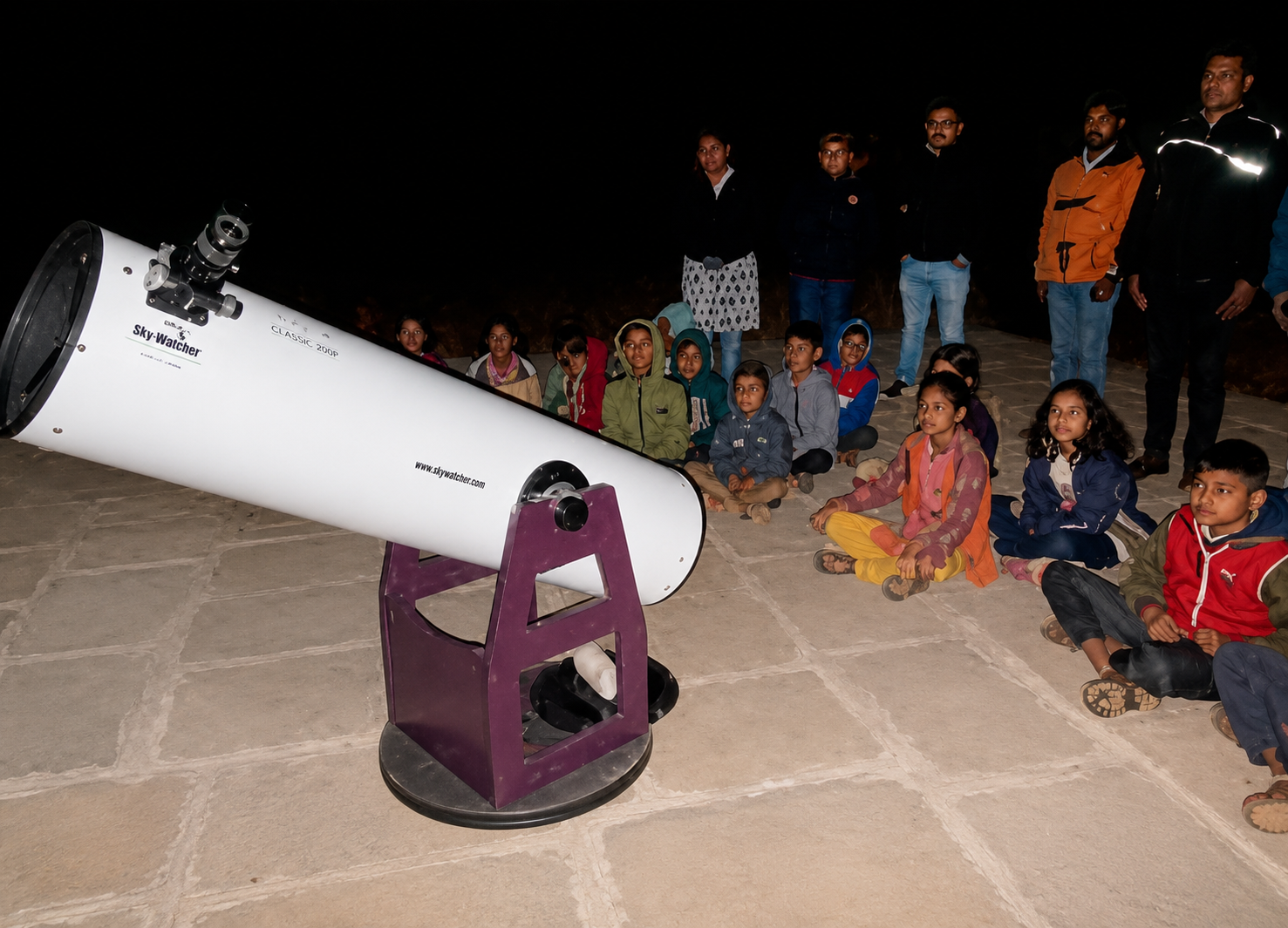 Astronomy activity at Nisargshala