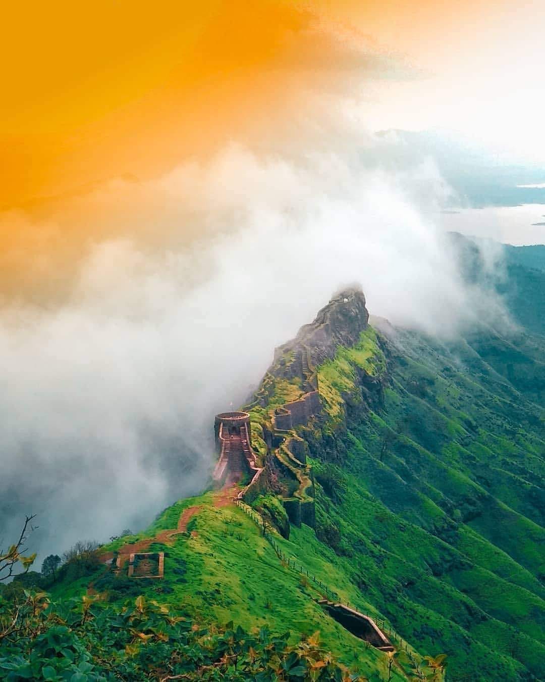 Rajgad Fort near Nisargshala