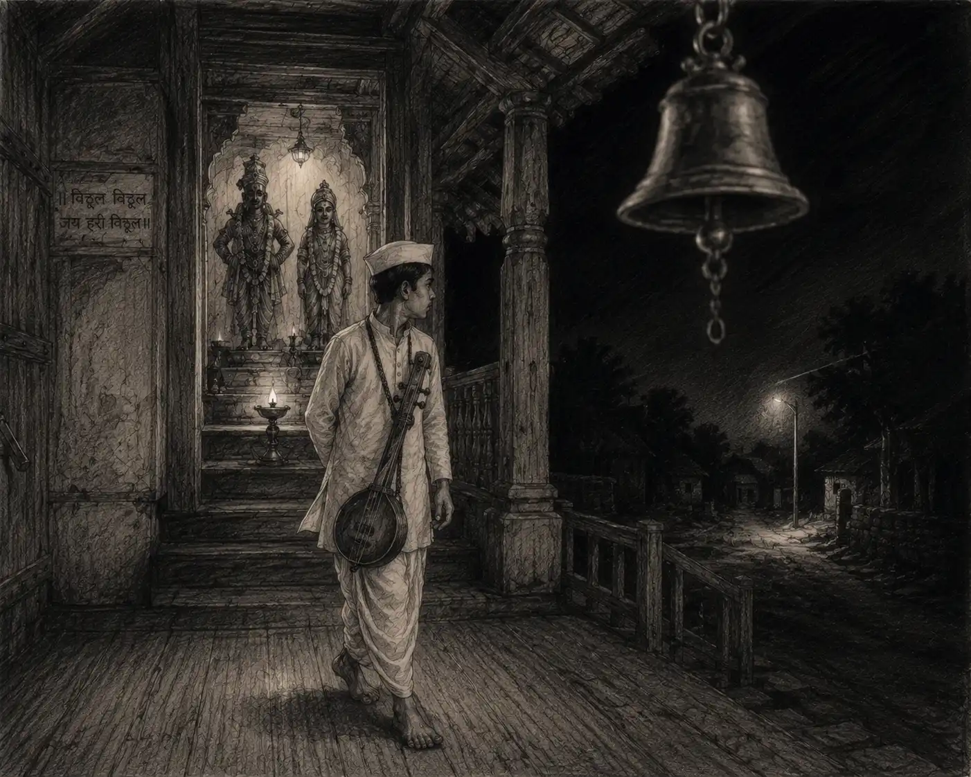 मंदिरातील पहाराारा