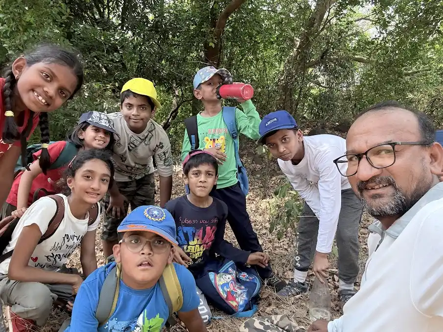 Butterfly garden at Nisargshala