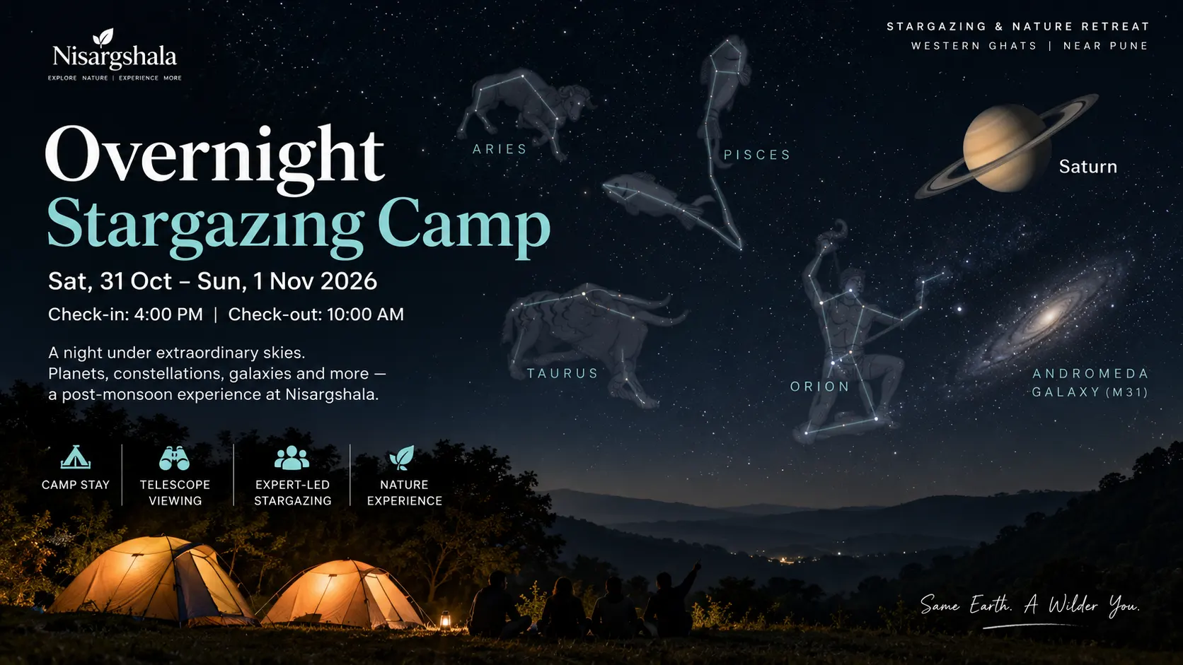 Journey to Andromeda — A Night of Stargazing